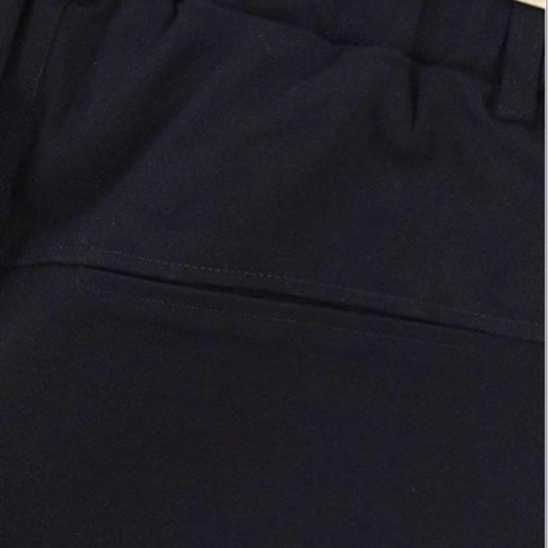 【極美品】CAMBIO・カンビオ・サルエルスーパーストレッチパンツ　ブラック　S