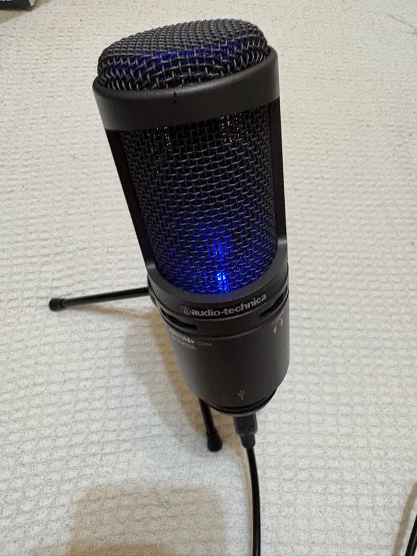 audio-technica AT2020USB+ コンデンサーマイク 付属品有