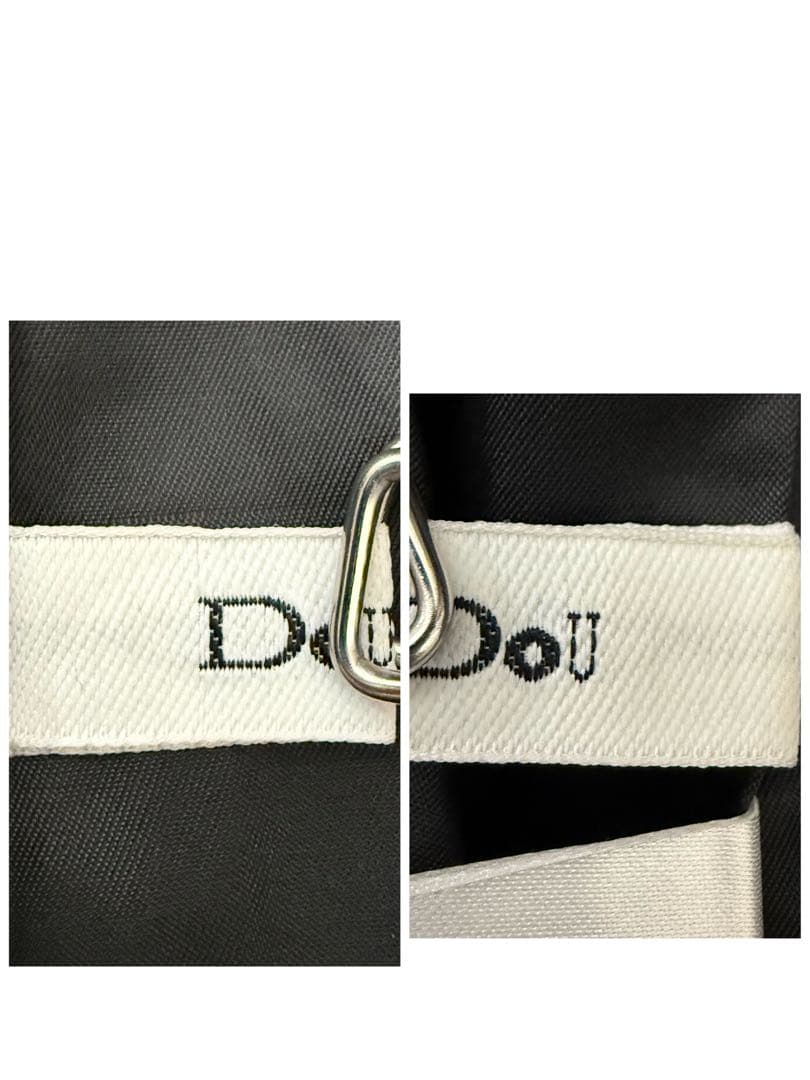 美品✨DouDou 金釦ダブルジャケット ブラック ダブルブレスト