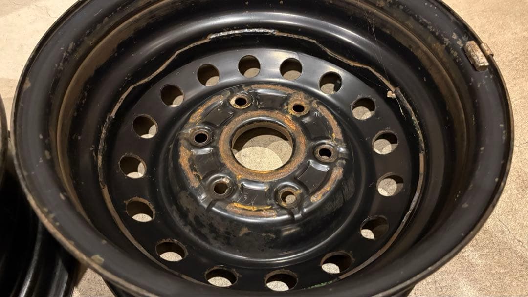 スチール ホイール トヨタ ハイエース 100系 純正 15×5.5J 6穴