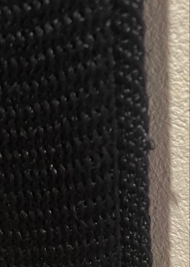 Dior Homme ディオールオム エディ期フリンジロングストール BLACK