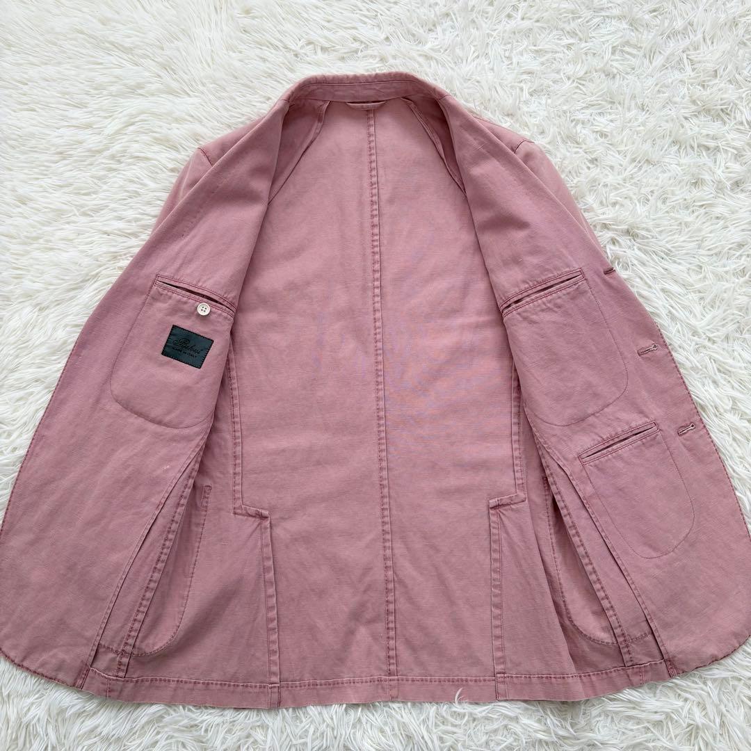 Belvest テーラードジャケット 42 コットンリネン イタリア製