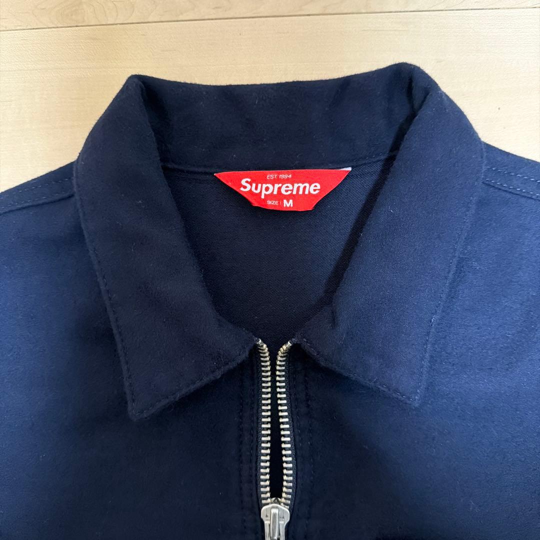 supreme moleskin ネイビー　Mサイズ