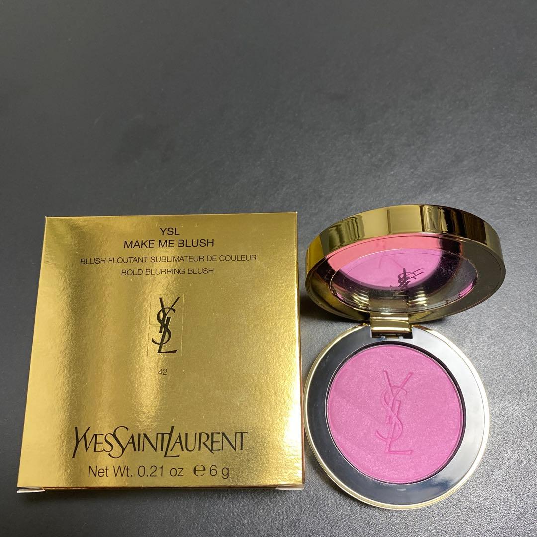 YSL メイクミーブラッシュパウダー S 42 ベビードール イヴサンローラン