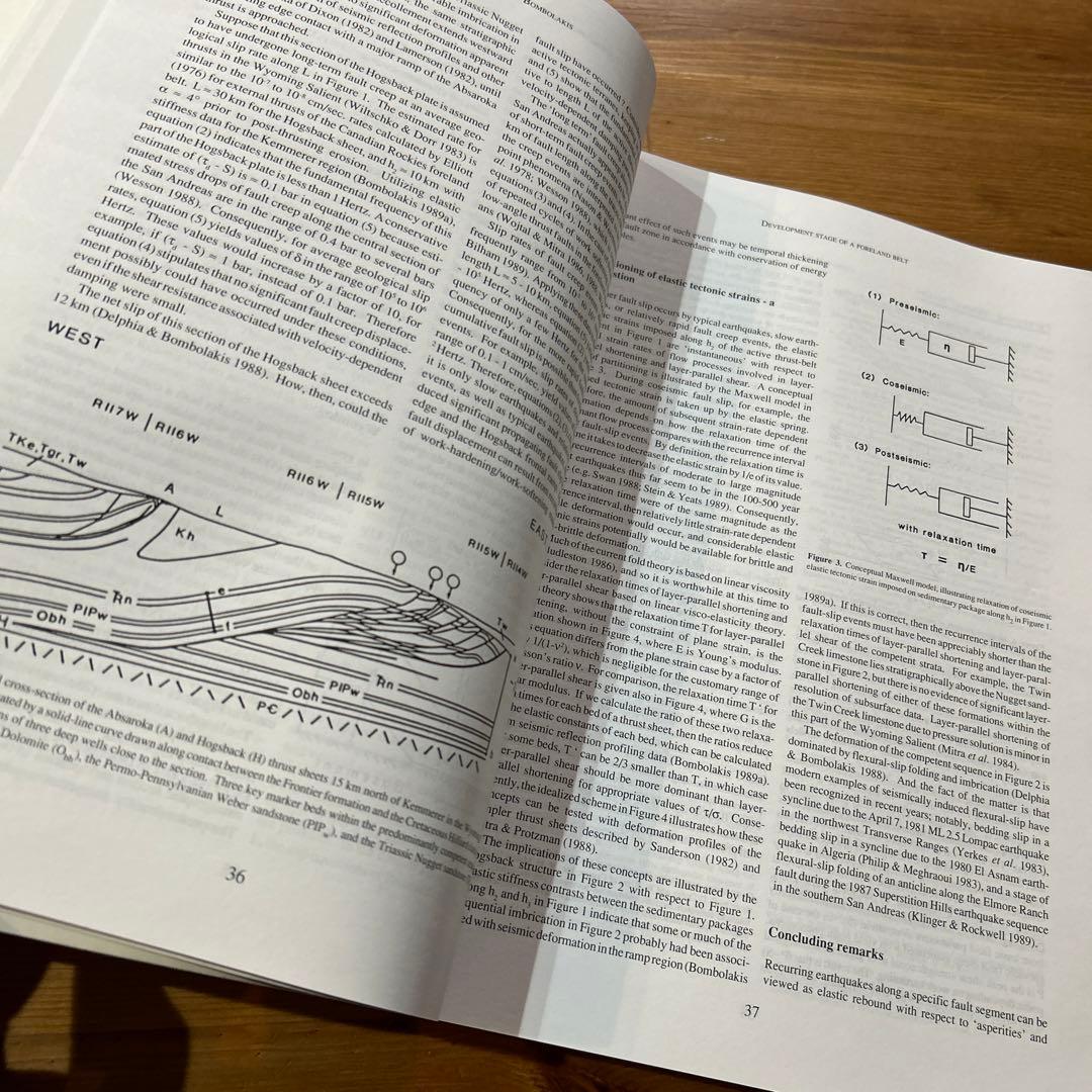 洋書 Thrust Tectonics