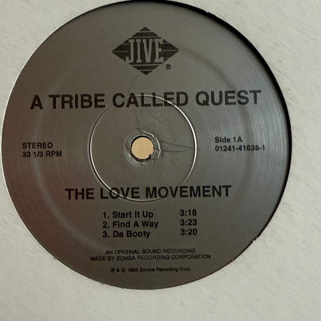 ATCQ THE LOVE MOVEMENT 3枚組LPレコード