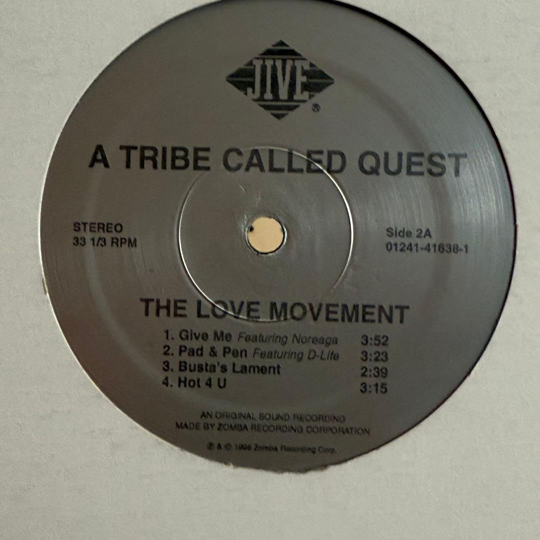 ATCQ THE LOVE MOVEMENT 3枚組LPレコード