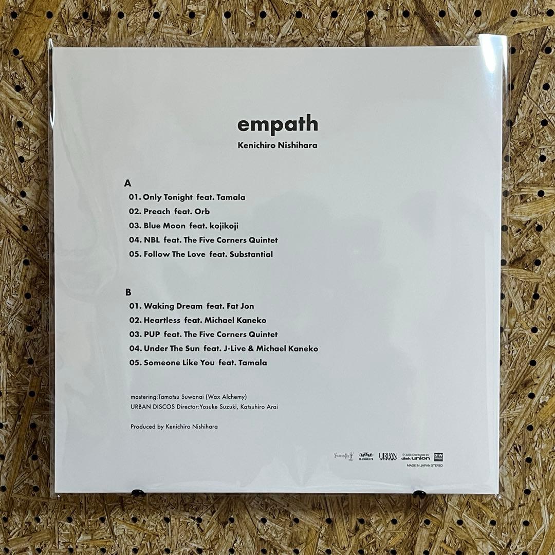 LP empath / Kenichiro Nishihara レコード