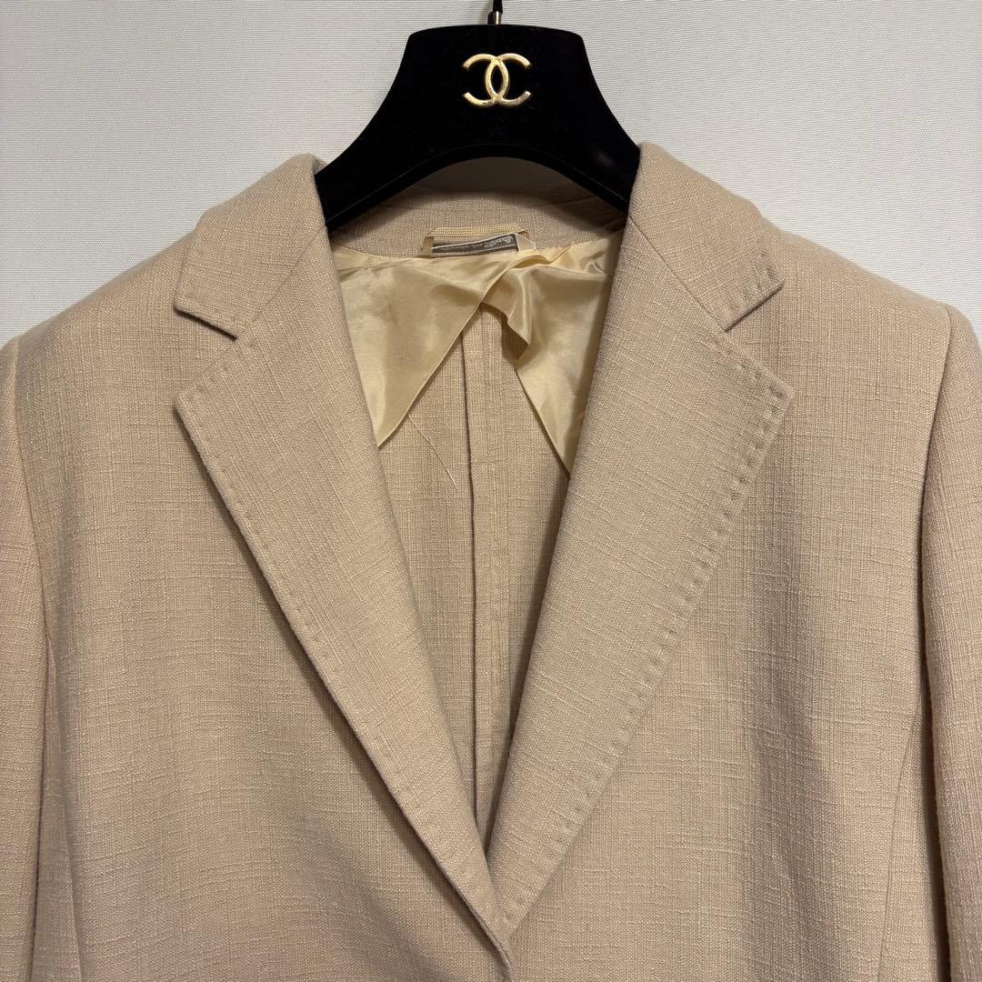 MAX MARA 高級タグ シルク カシミア テーラードジャケット 40