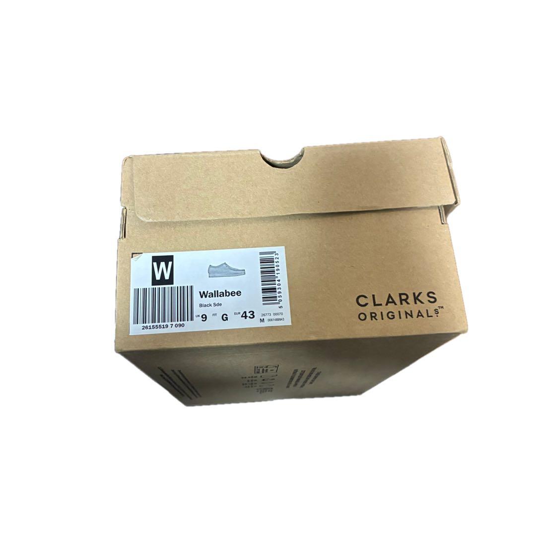 CLARKS wallaee ワラビー黒ブラック　UK9