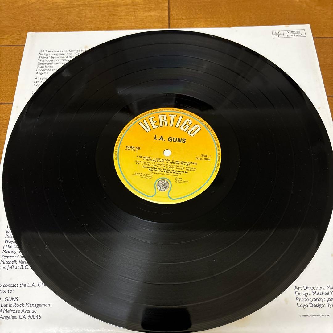 L.A. Guns 1stアルバム(LPレコード)※イギリス盤
