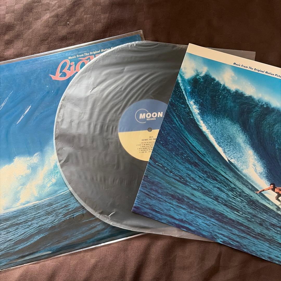 【美品】レコード　山下達郎　ビッグウェーブ Big Wave