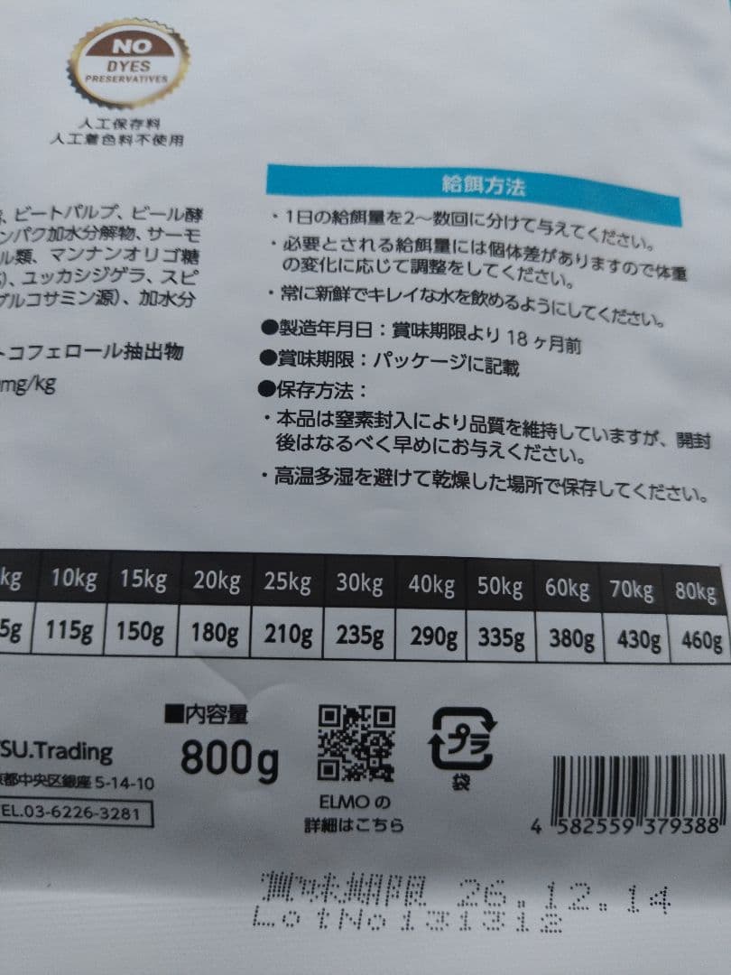 ELMOエルモ　リッチインチキン ※3kg1袋＋800g3袋