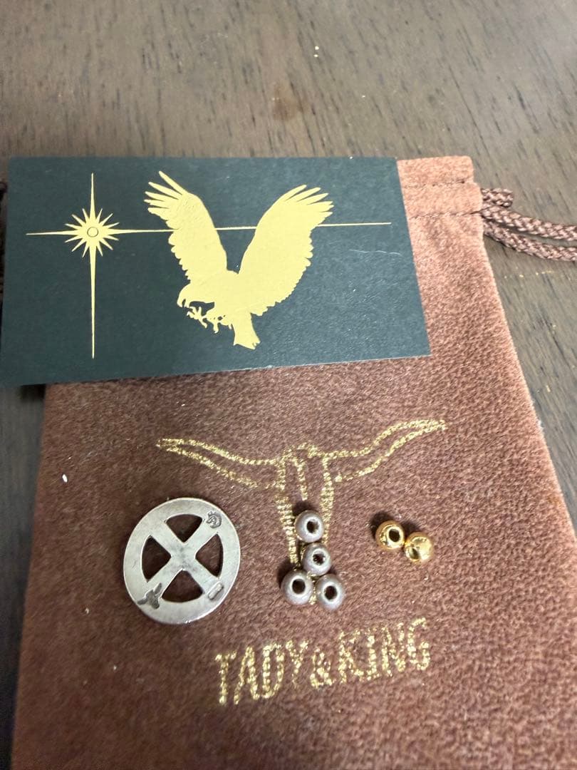 TADY & KING 金無垢　銀無垢　ビーズ　5ミリ　最終値下げ
