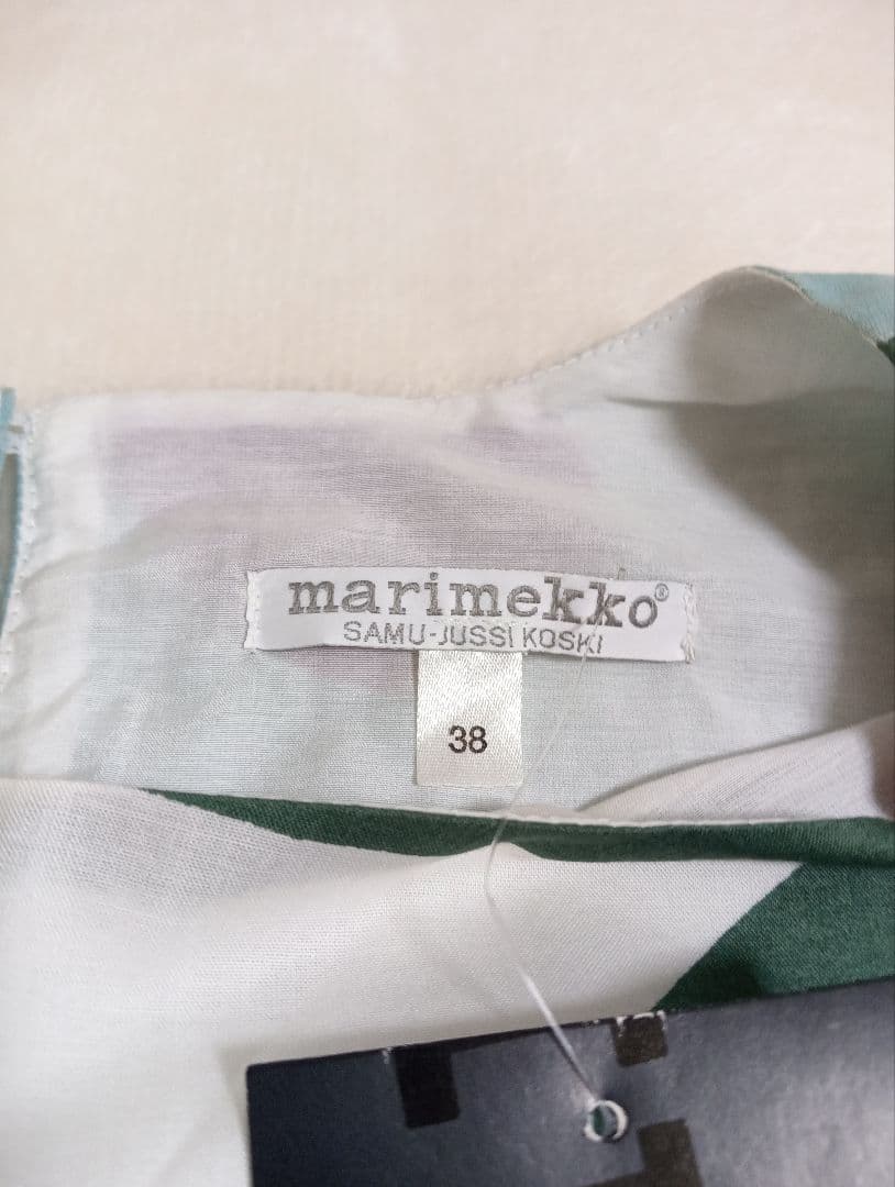marimekko　ウニッコ　ワンピース　未使用　タグ付き　38　Unikko