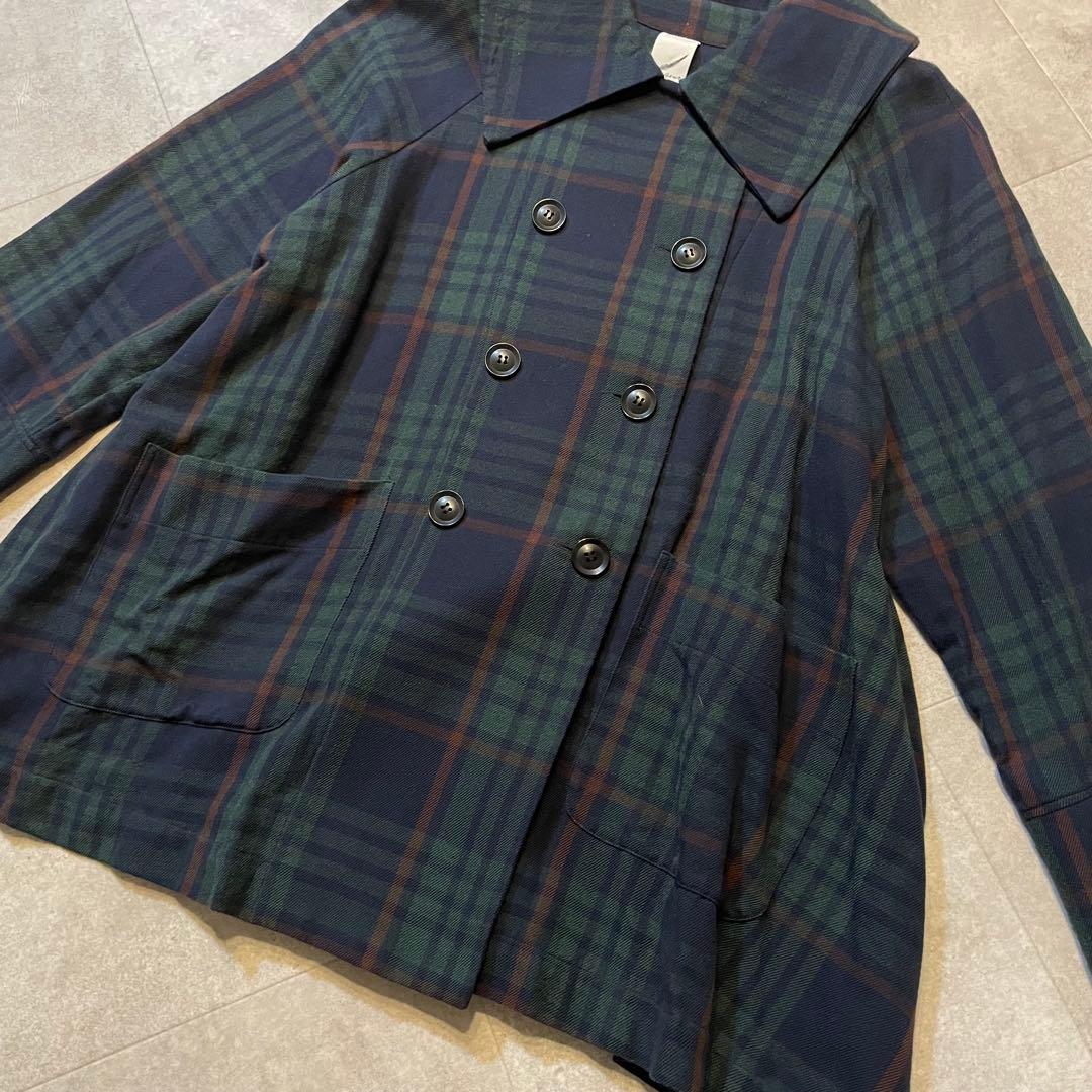 BASCO バスコ　ダブルブレスト　ライトコート　かわいい　美品