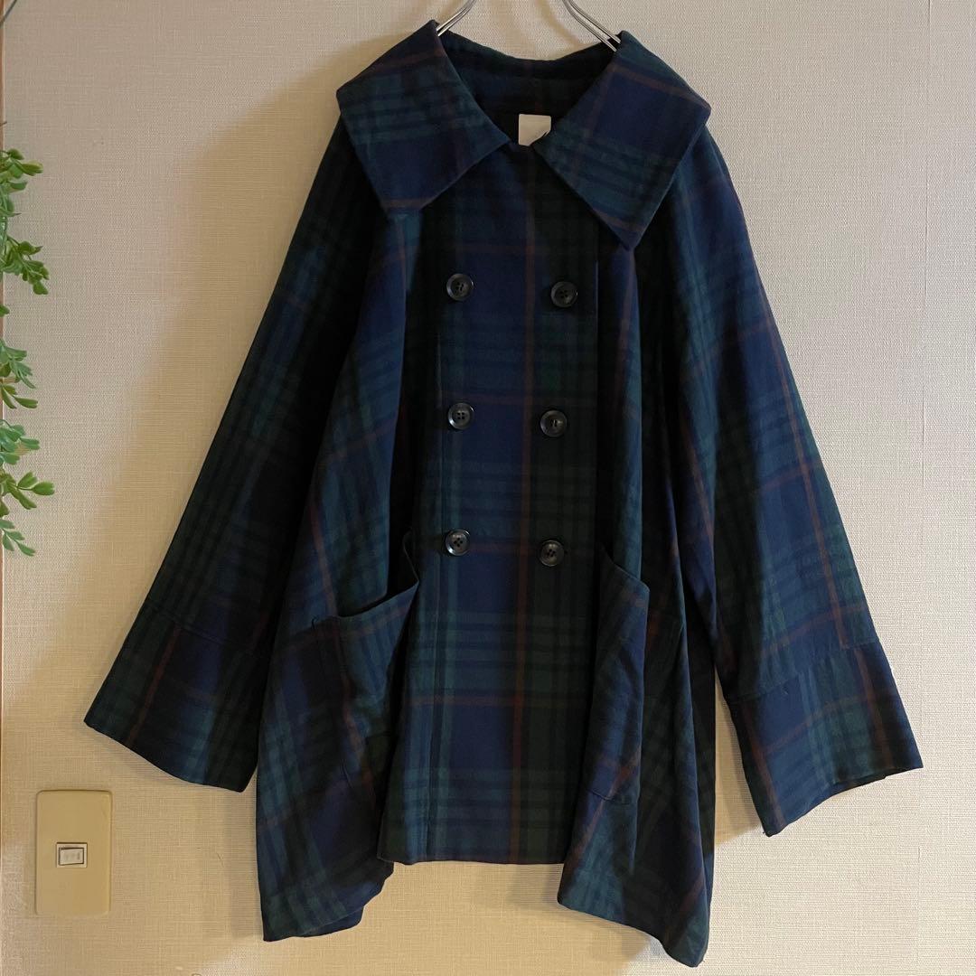 BASCO バスコ　ダブルブレスト　ライトコート　かわいい　美品