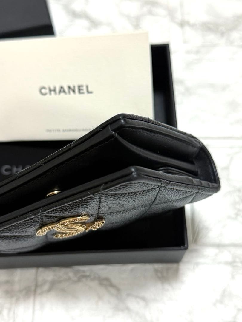 2022AW CHANEL ココマーク スモールウォレット