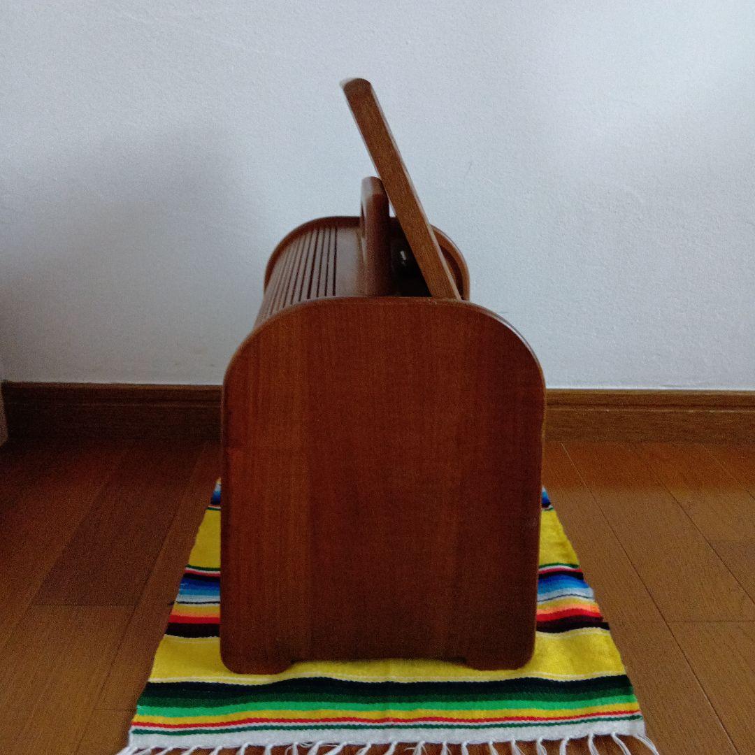 【どら】木製 持ち出し便利 コスメボックス