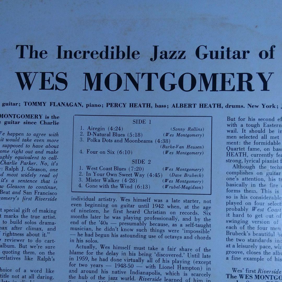 WES MONTGOMERY　レコード盤