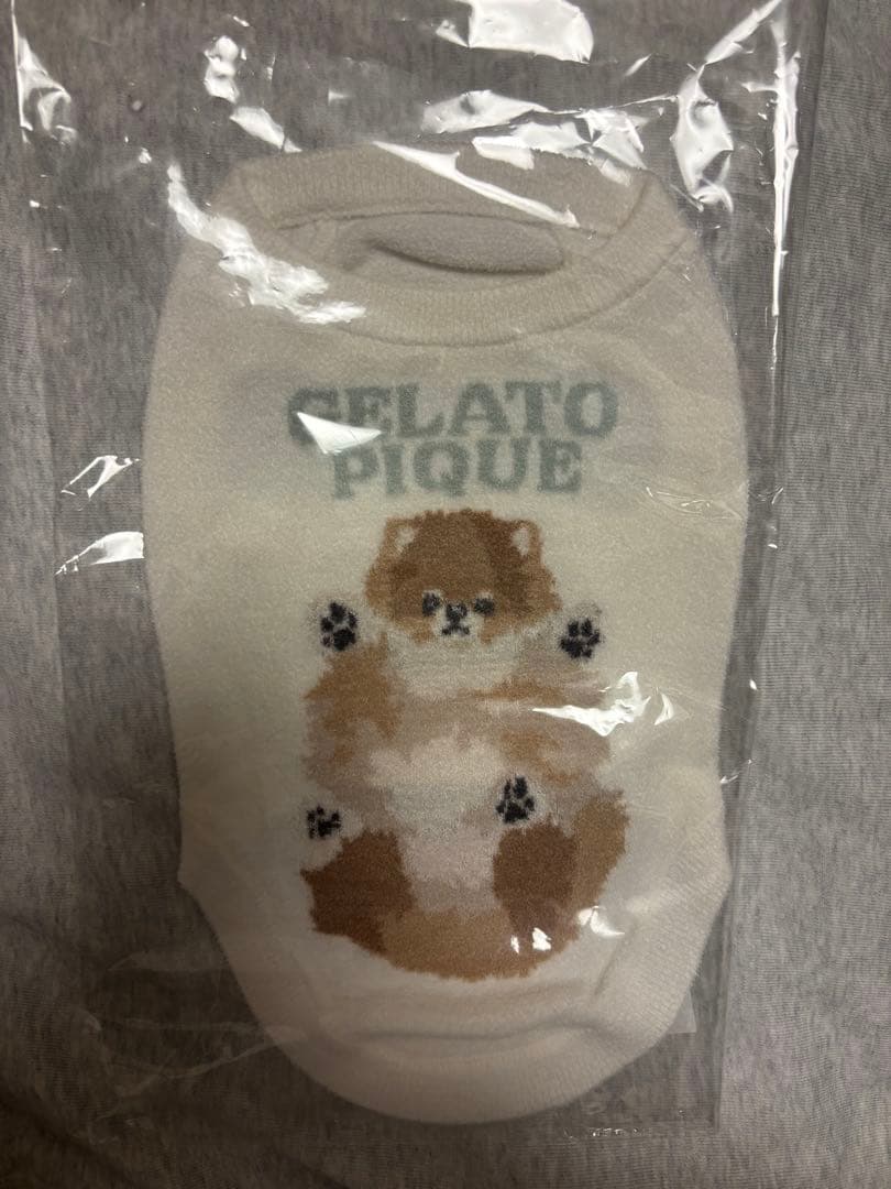 gelato pique 【CAT&DOG】ドッグジャガードプルオーバーMサイズ