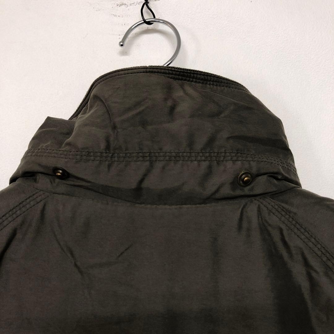 Columbia 古着 比翼ジップ 中綿 スタンドカラー モッズコート