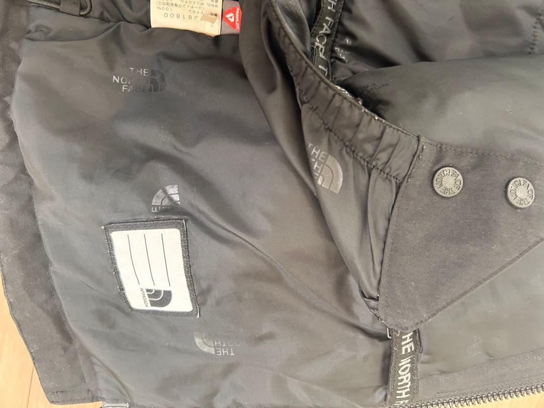 The North Face 子ども用スキーウェア ブラック