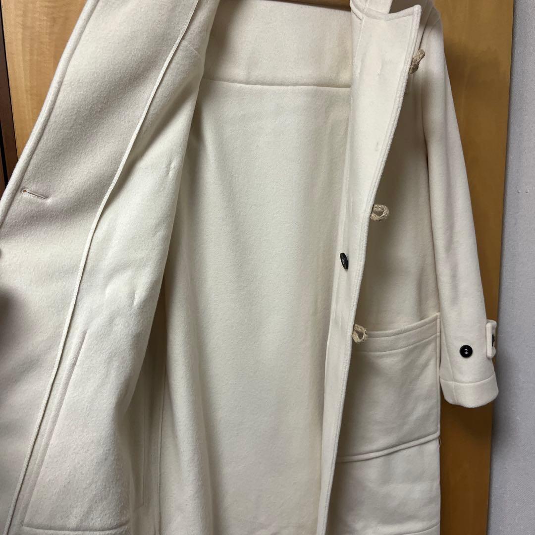 【極美品】BOTTEGA MARTINESE イタリア製 ダッフルコート白　46