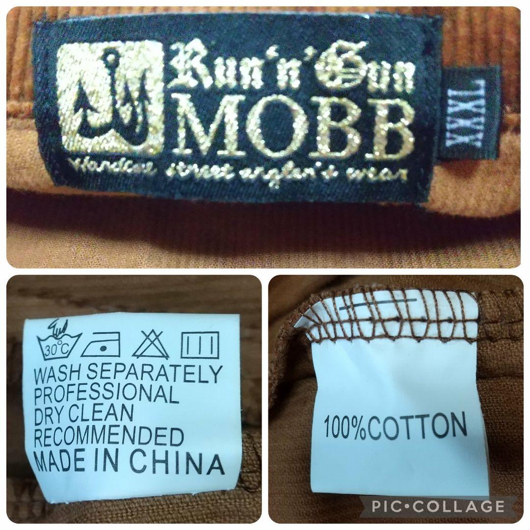 MOBB　セットアップ　コーデュロイ　ビッグサイズ　ジャケット&パンツ　XXXL