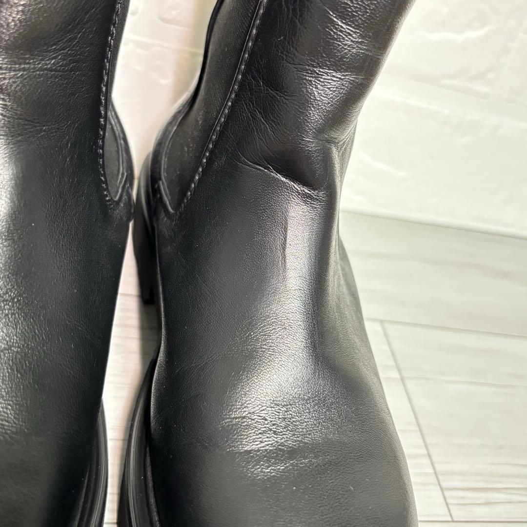 CAMINANDO サイドゴアブーツ 厚底 トラックソール 23cm