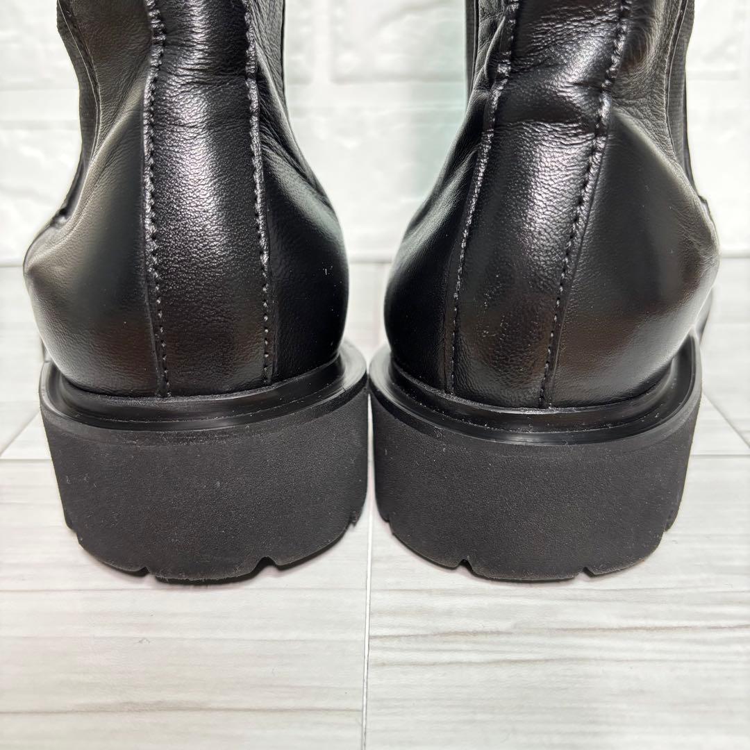 CAMINANDO サイドゴアブーツ 厚底 トラックソール 23cm