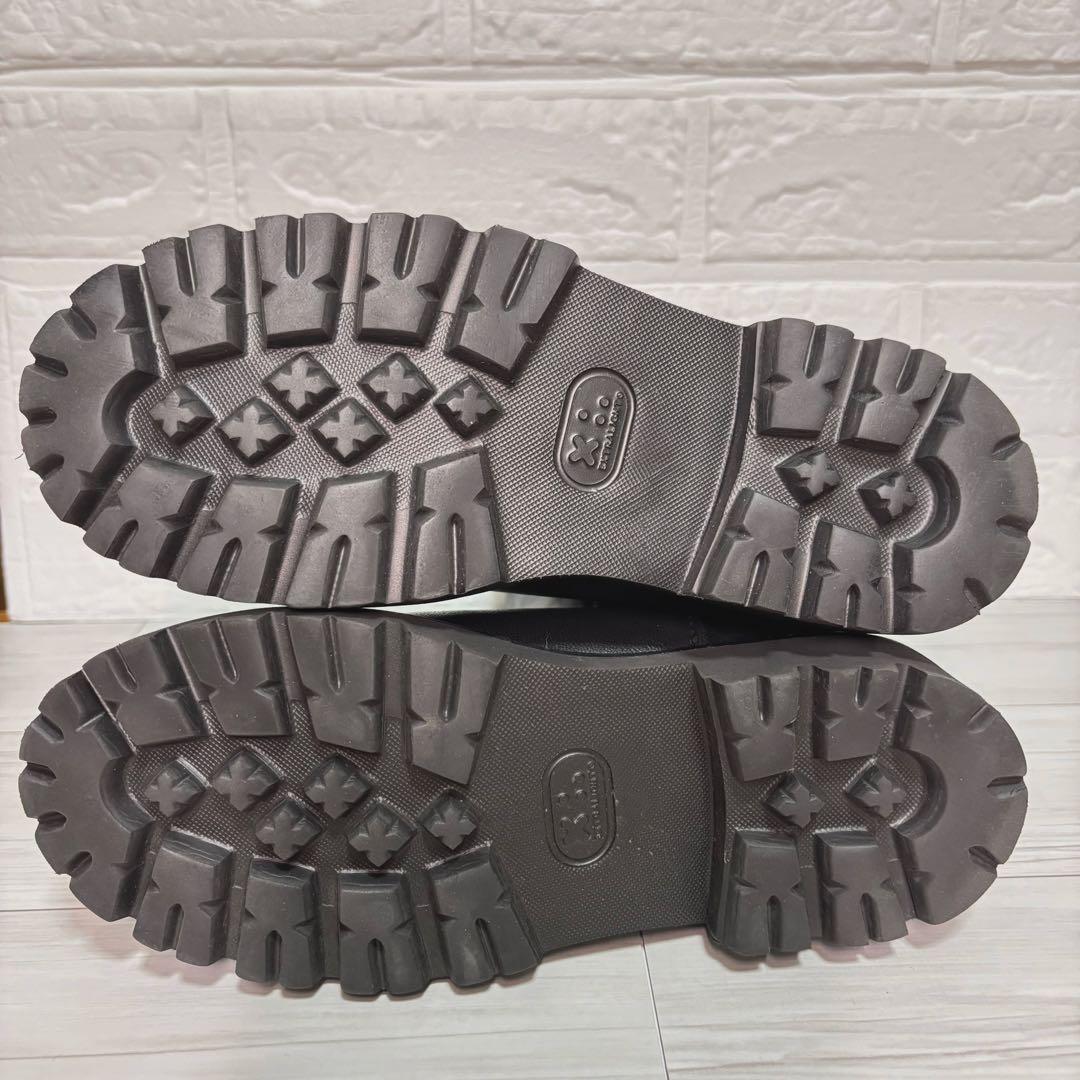CAMINANDO サイドゴアブーツ 厚底 トラックソール 23cm