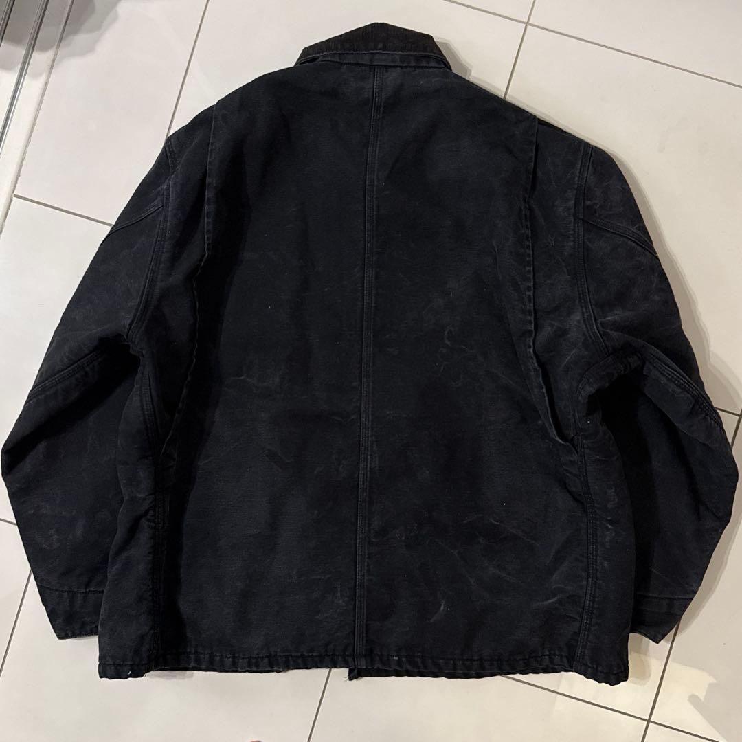 雰囲気◎ 90年代 Carhartt チョアコート BLK サイズ50
