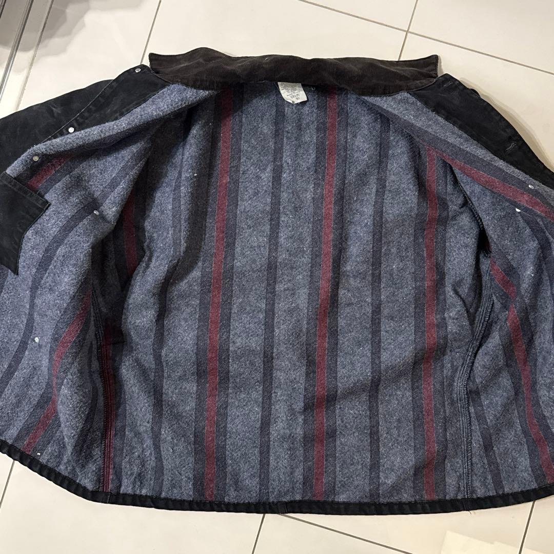 雰囲気◎ 90年代 Carhartt チョアコート BLK サイズ50