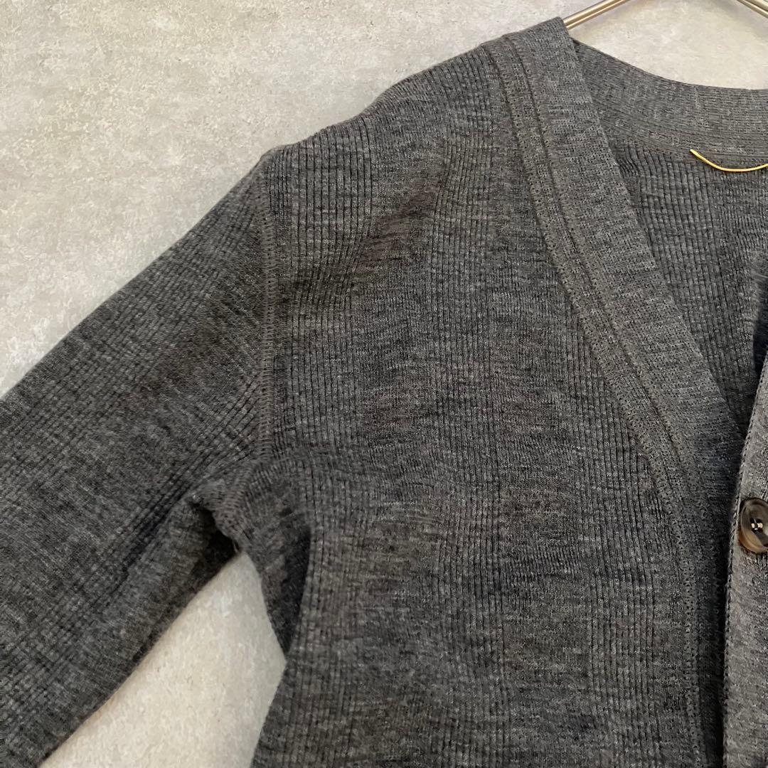 美品 DeuxiemeClasse Candid カーディガン グレー 2024