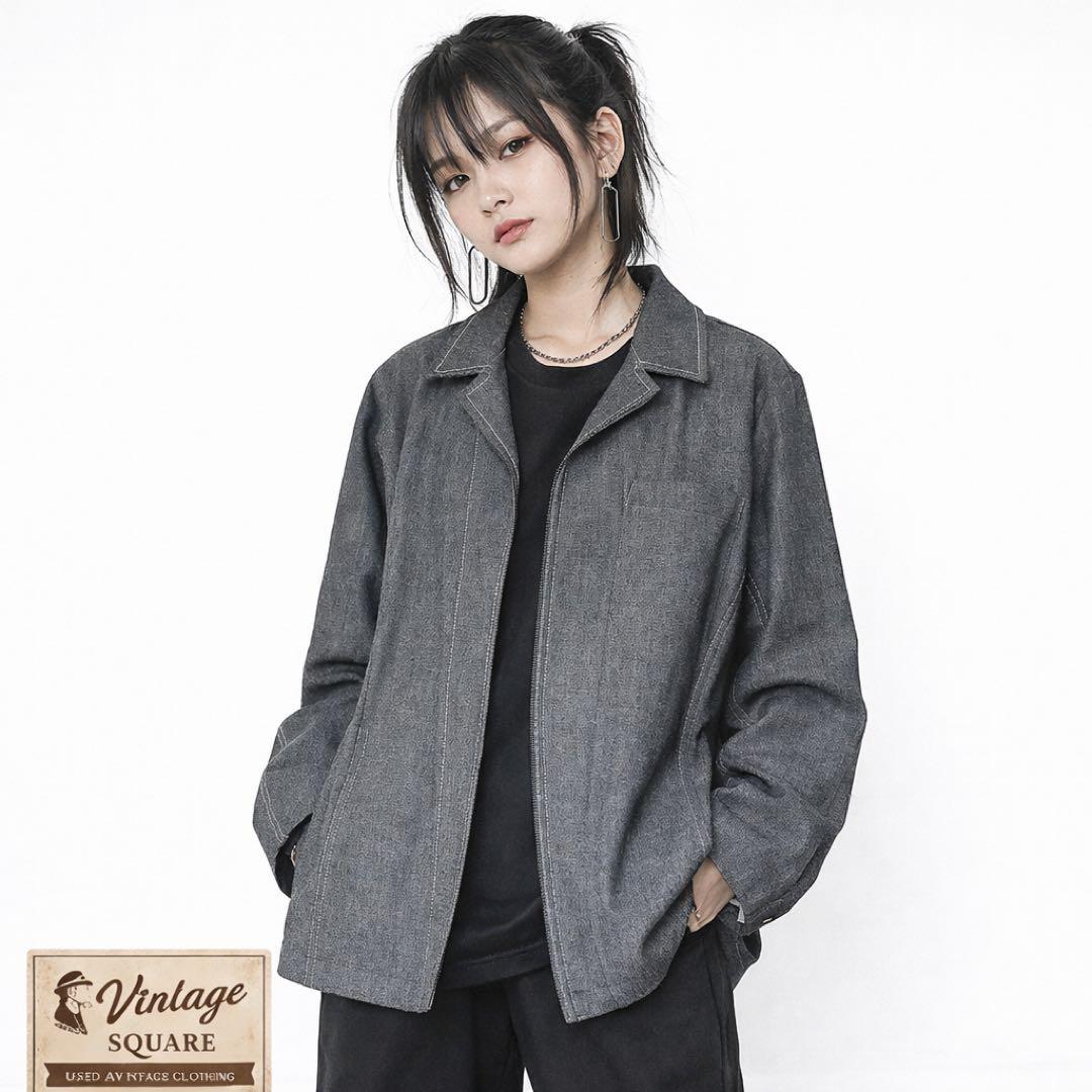 コムサデモード ヘンプ混 ジャケット 日本製 春夏 ユニセックス