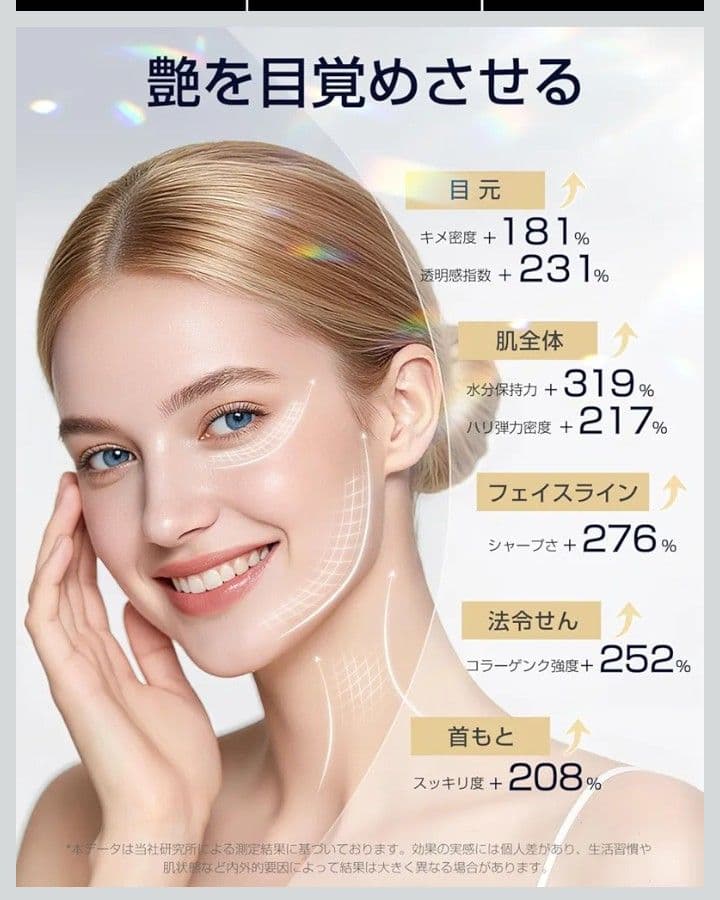 美顔器 高周波 EMS RF MC1台18役温冷ラジオ波表情筋リフトケア毛穴洗浄