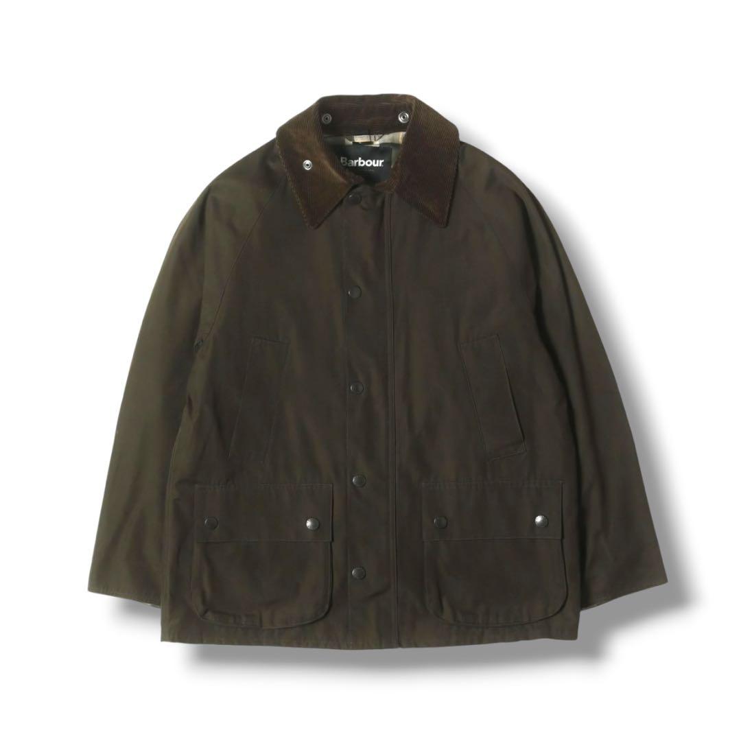 Barbour 別注 BEDALE OS Sleeve オリーブ　ノンオイル