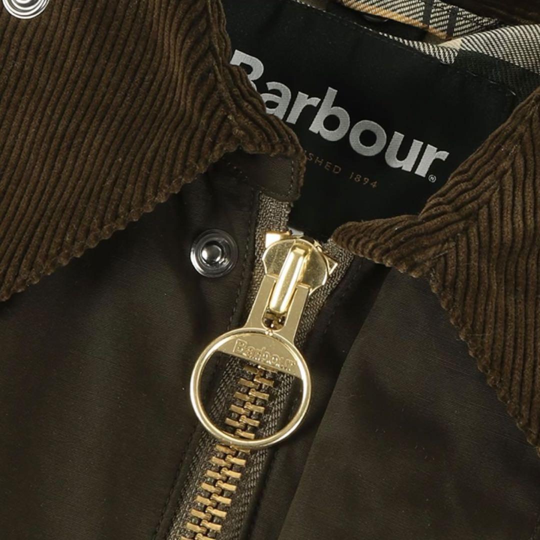 Barbour 別注 BEDALE OS Sleeve オリーブ　ノンオイル