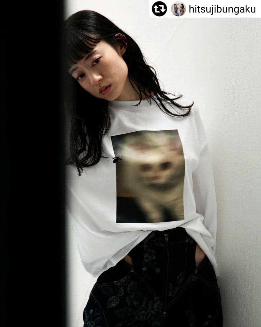 羊文学 猫が好き FC限定 ロンT 新品未使用 L