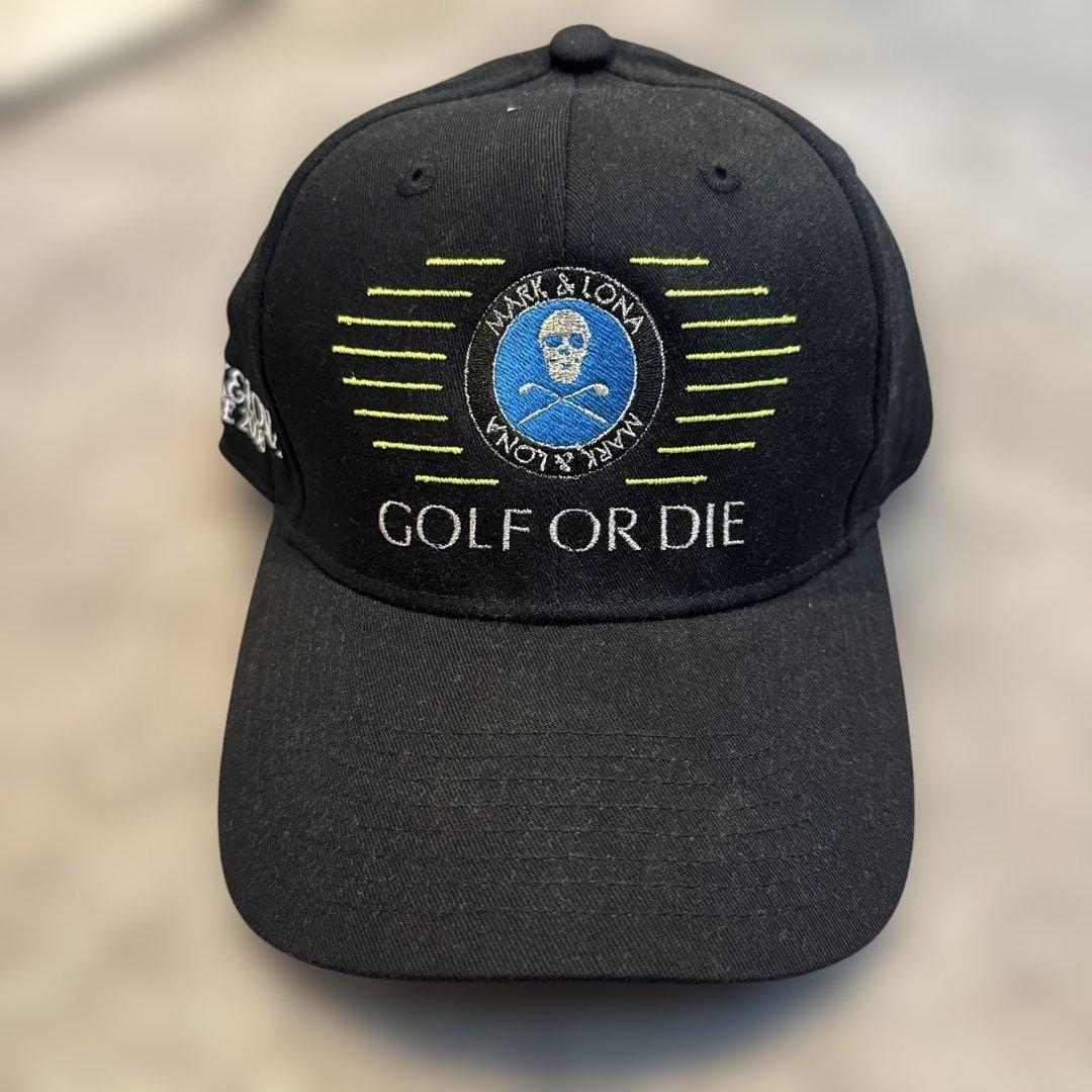 MARK & LONA GOLF OR DIE キャップ　タグ付