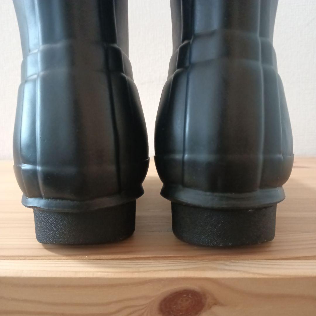 美品 HUNTER オリジナルトール レインブーツ ブラック UK5 24cm