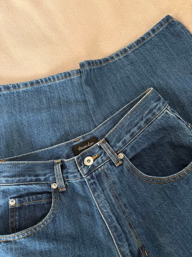 Steven Alan コットン デニム ストレート パンツ M