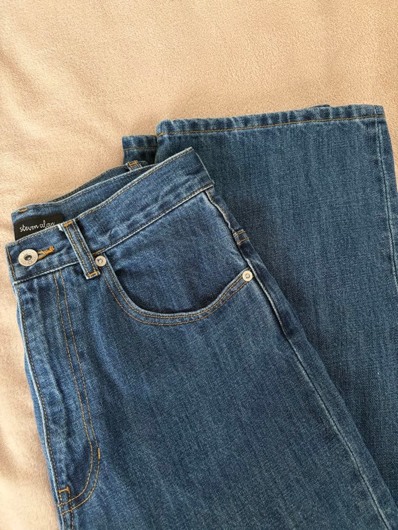 Steven Alan コットン デニム ストレート パンツ M