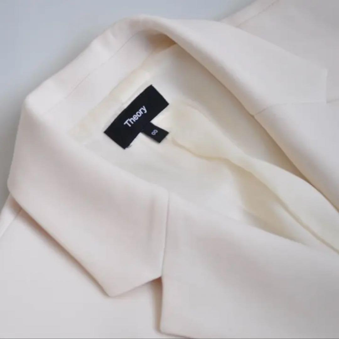 ‘25SS 極美品 セオリー Admiral Crepe Relaxed JKT