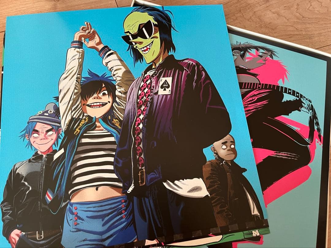 ま*ー様 Gorillaz the Now Now デラックス　レコード　ボック