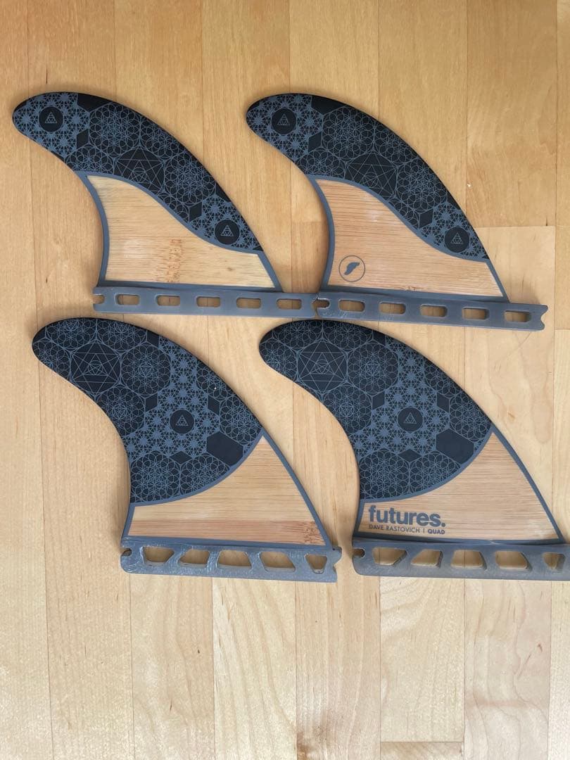 futures フューチャーフィン QUAD RASTA BAMBOO 2.0