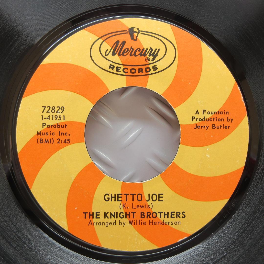 ★THE KNIGHT BROTHERS / GHETTO JOE★Single