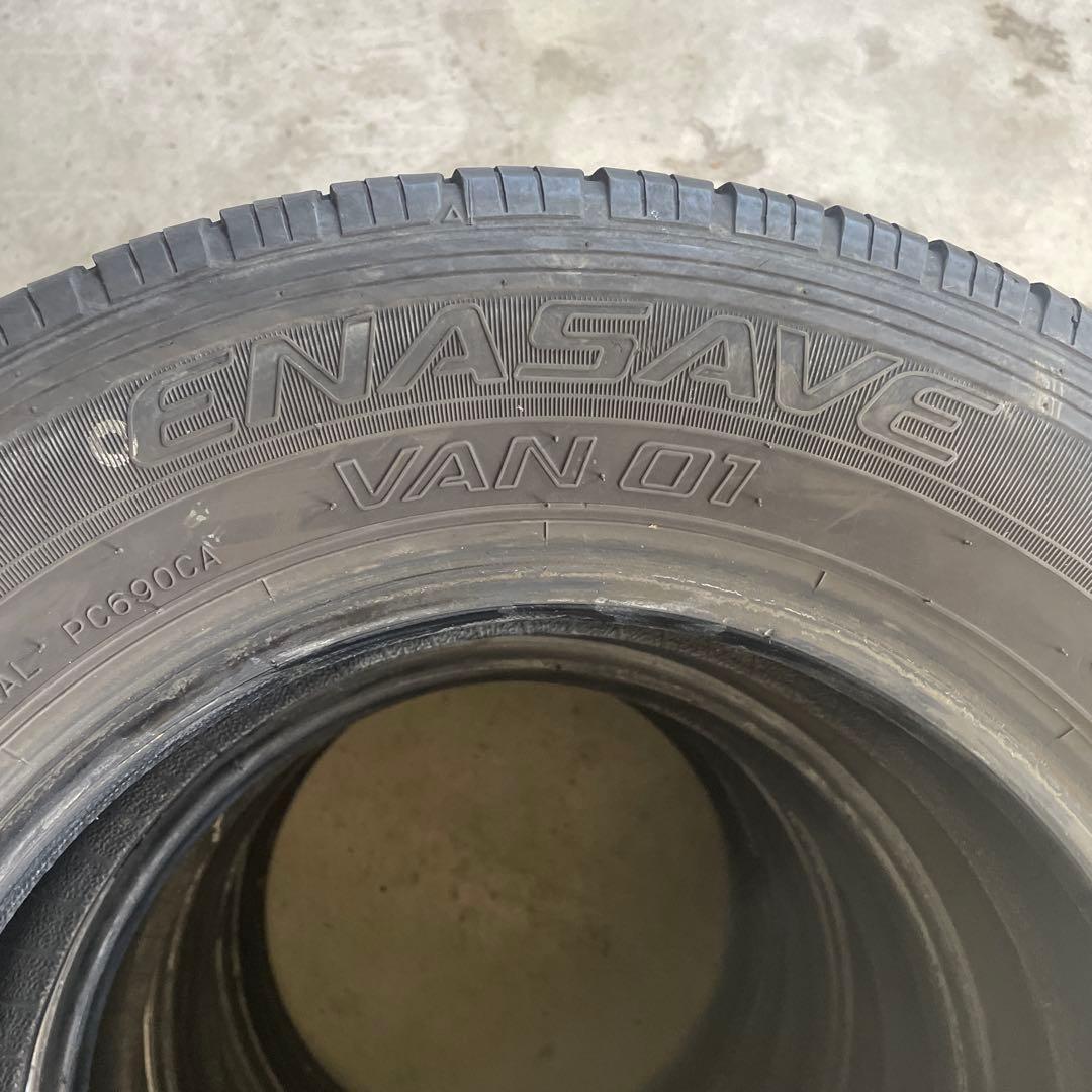ダンロップ　エナセーブ145/80R12 LT 24年製　4本　送料込み