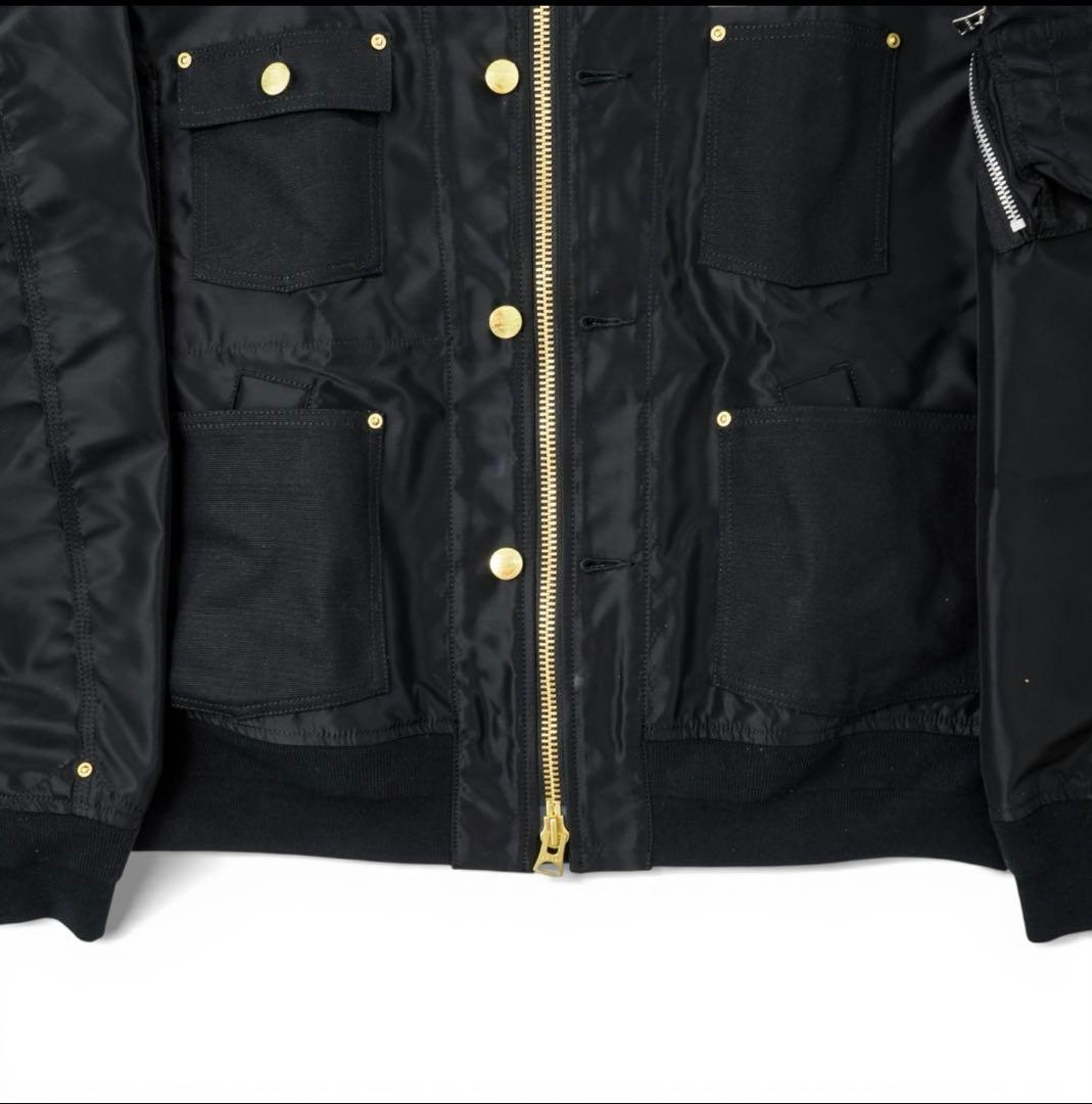 ジャケット・アウター sacai x Carhartt WIP Nylon Twill black 2